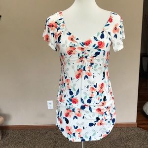 NWT floral maternity top